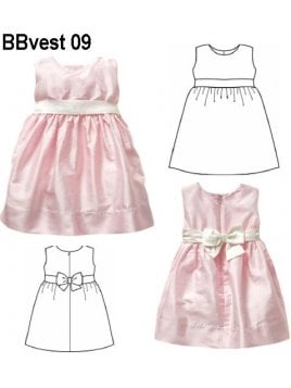 VESTIDO CLASICO BEBE