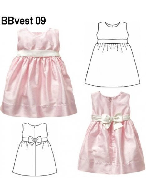 VESTIDO CLASICO BEBE