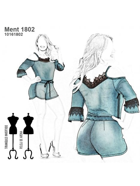 ENTERITO AJUSTADO MUJER 1802
