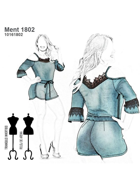 ENTERITO AJUSTADO MUJER 1802