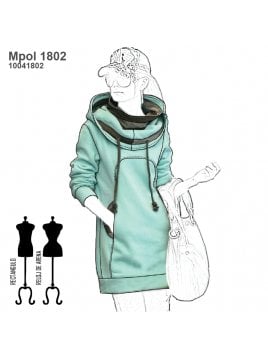 POLERON LARGO MUJER 1802