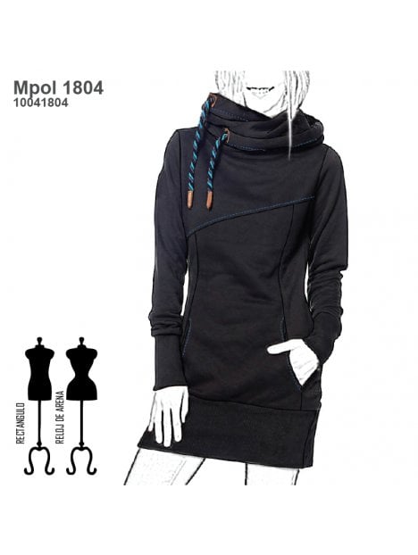 POLERON LARGO MUJER 1804