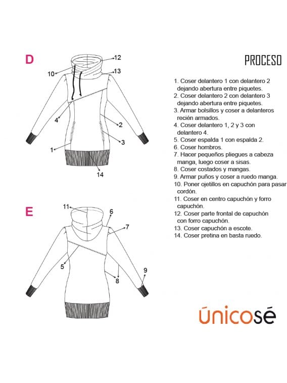 POLERON LARGO MUJER 1804
