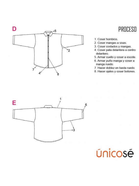 BLUSA CAMISERA OVERSIZE MUJER 1802