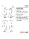 TOP PEPLUM MUJER 1801