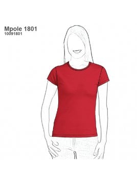 POLERA BASICA MUJER 1801