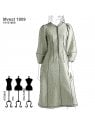 VESTIDO EVASE MUJER 1809