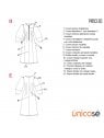 VESTIDO EVASE MUJER 1809