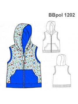 POLERON CHALECO BEBE 1202