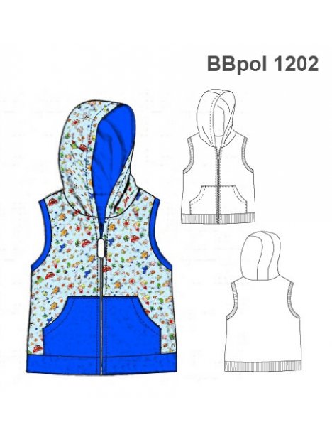 POLERON CHALECO BEBE 1202