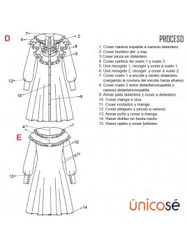 VESTIDO CAMISERO MUJER 1810