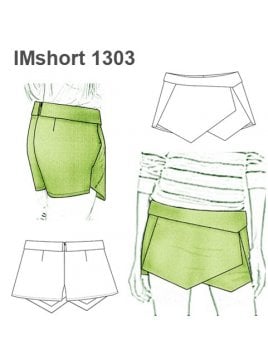 SHORT FALDA NIÑA 1303