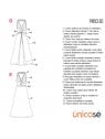 VESTIDO LARGO MUJER 1814