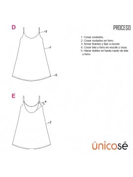 VESTIDO LENCERO MUJER 1817