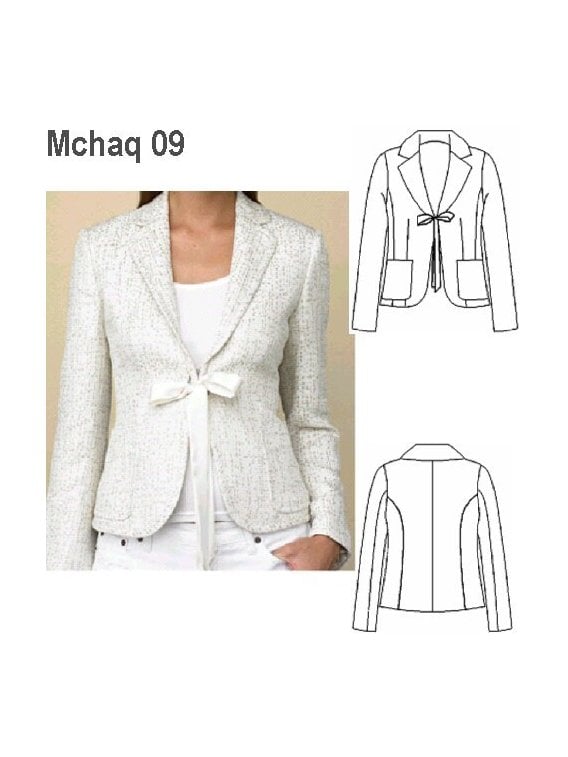 CHAQUETA LAZO MUJER, FORRO INTERIOR, MAN