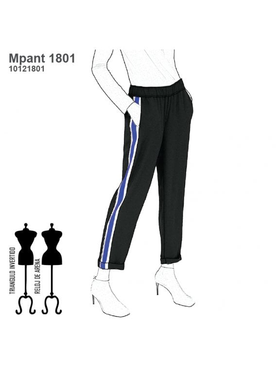 PANTALON BUZO URBANO MUJER 1801