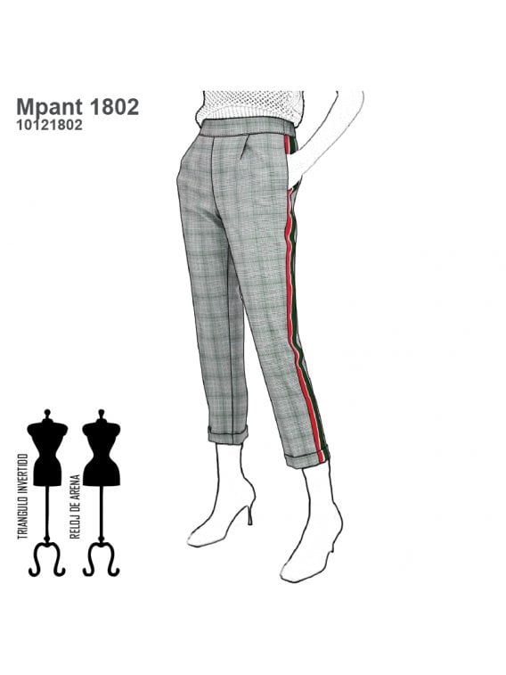 PANTALON BUZO URBANO MUJER 1802