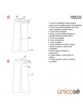 PANTALON CLASICO MUJER 1803