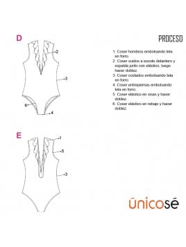 TRAJE DE BAÑO ENTERO MUJER 1802