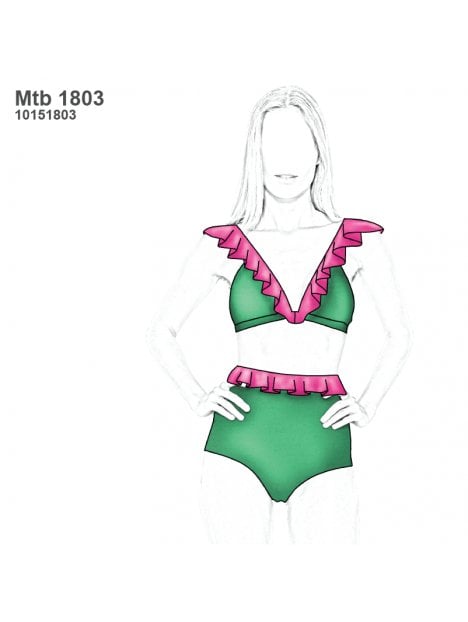 TRAJE DE BAÑO BIKINI MUJER 1803