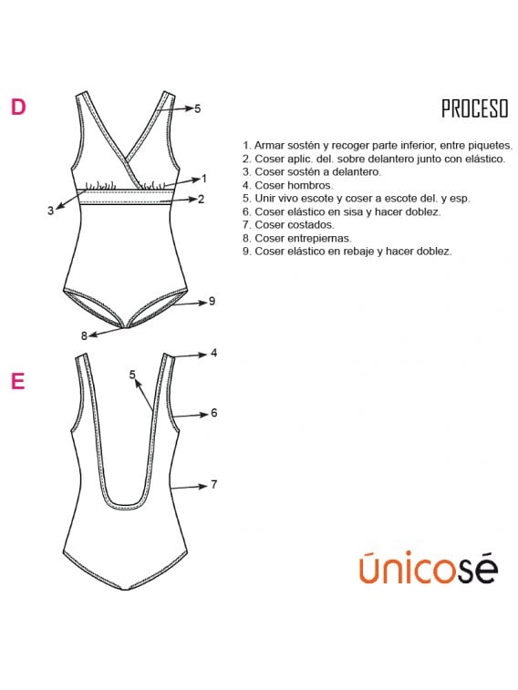 TRAJE DE BAÑO ENTERO MUJER 1804