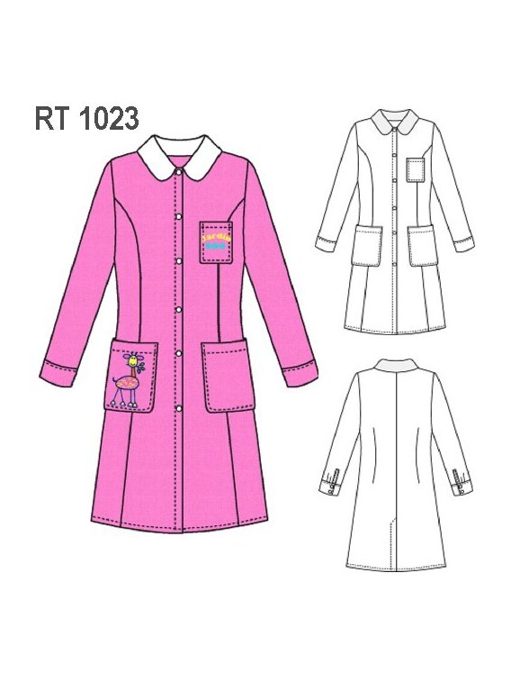 DELANTAL PARVULARIA  RT 1023