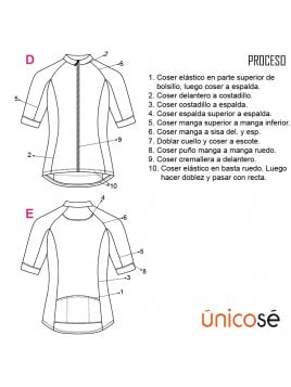 DEPORTE TRICOTA CICLISMO 1802