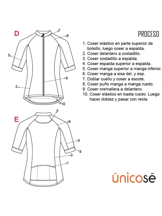 DEPORTE TRICOTA CICLISMO 1802