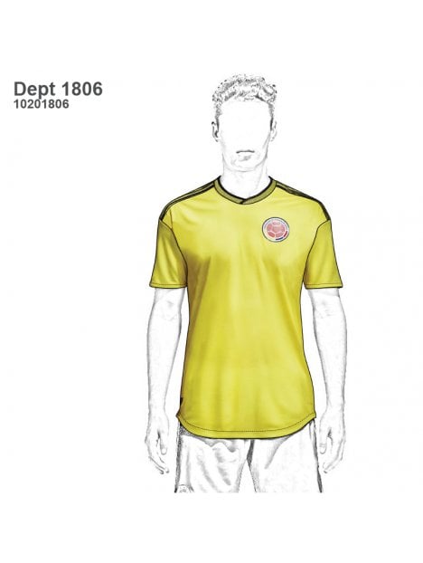 DEPORTE CAMISETA FUTBOL 1806