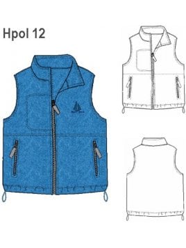 POLERON CHALECO HOMBRE 0912