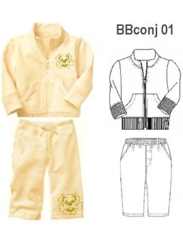 CONJUNTO BEBE UNISEX, 