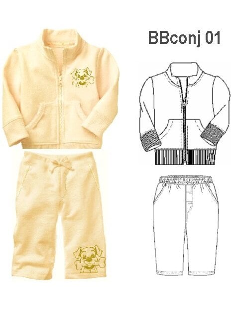 CONJUNTO BEBE UNISEX, 