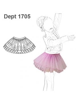DEPORTE TUTU BALLET 1705
