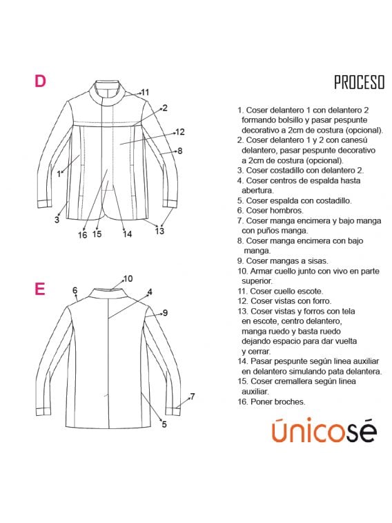 CHAQUETA MAO HOMBRE 1803
