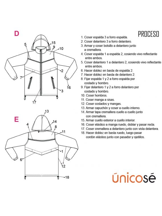 PARKA CORTES HOMBRE 1801