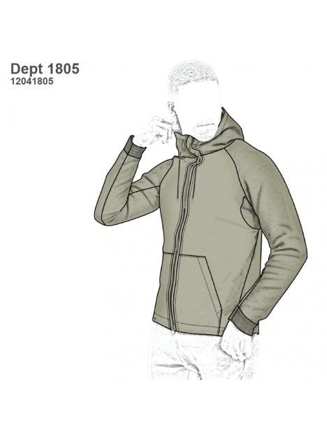 POLERON CHAQUETA HOMBRE 1805