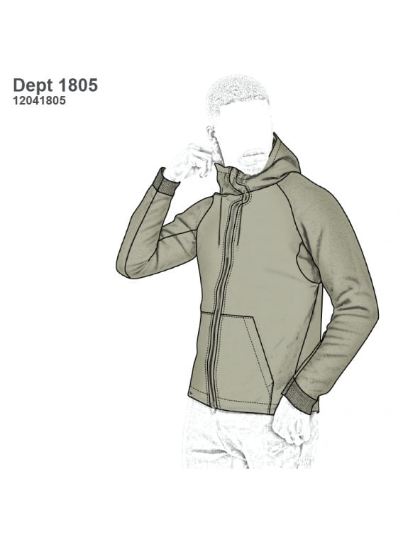 POLERON CHAQUETA HOMBRE 1805