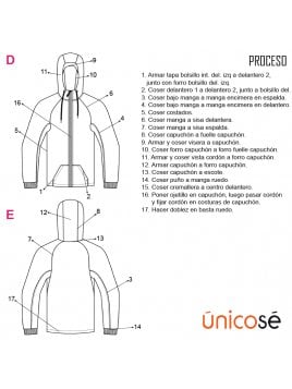 POLERON CHAQUETA HOMBRE 1805