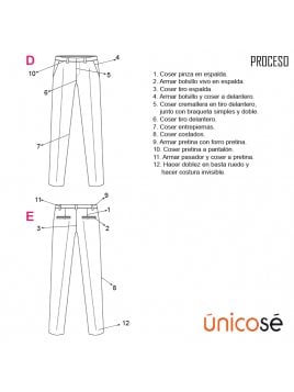 PANTALON SLIM FIT HOMBRE 1801