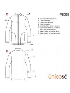 CHAQUETA POLAR UNISEX 1804