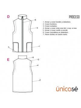 CHAQUETA CHALECO ESCOLAR 1805