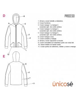 CHAQUETA POLAR ESCOLAR 1806