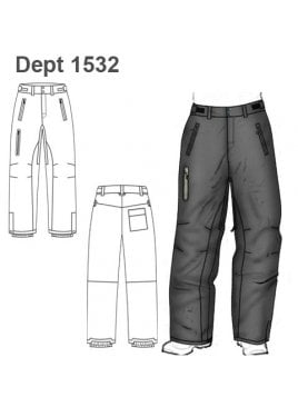 DEPORTE PANTALON ESQUI 1532