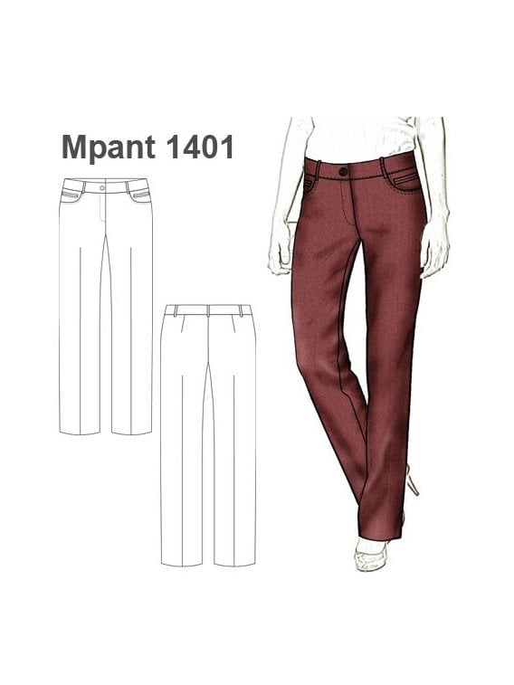 PANTALON RECTO MUJER 1401