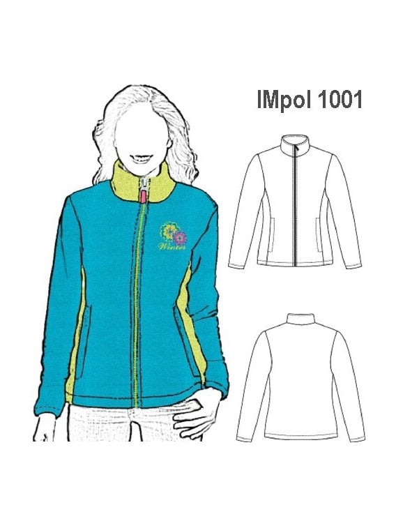 POLERON CHAQUETA NIÑA 1001
