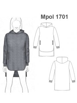 POLERON OVERSIZE MUJER 1701