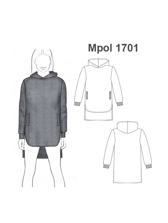POLERON OVERSIZE MUJER 1701