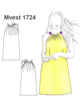 VESTIDO TRAPECIO 1724