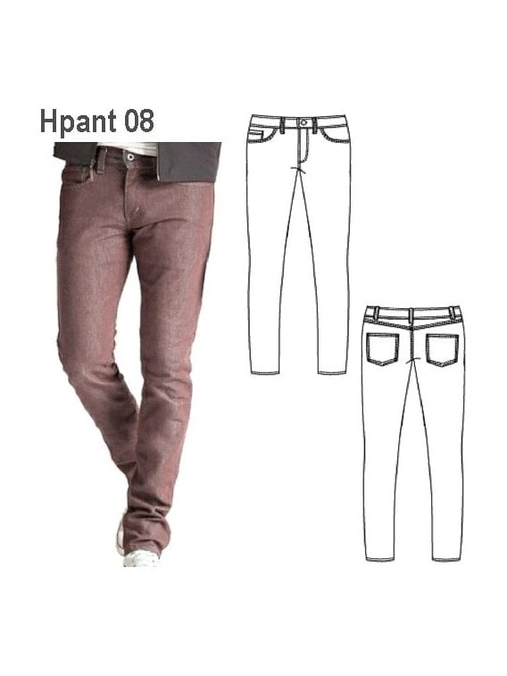 PANTALON JEANS HOMBRE 0908