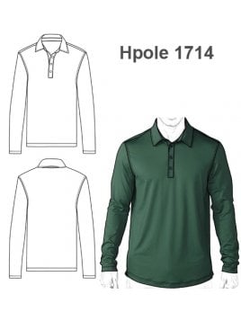 POLERA PIQUE HOMBRE 1714